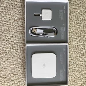 Square chip reader and swipe